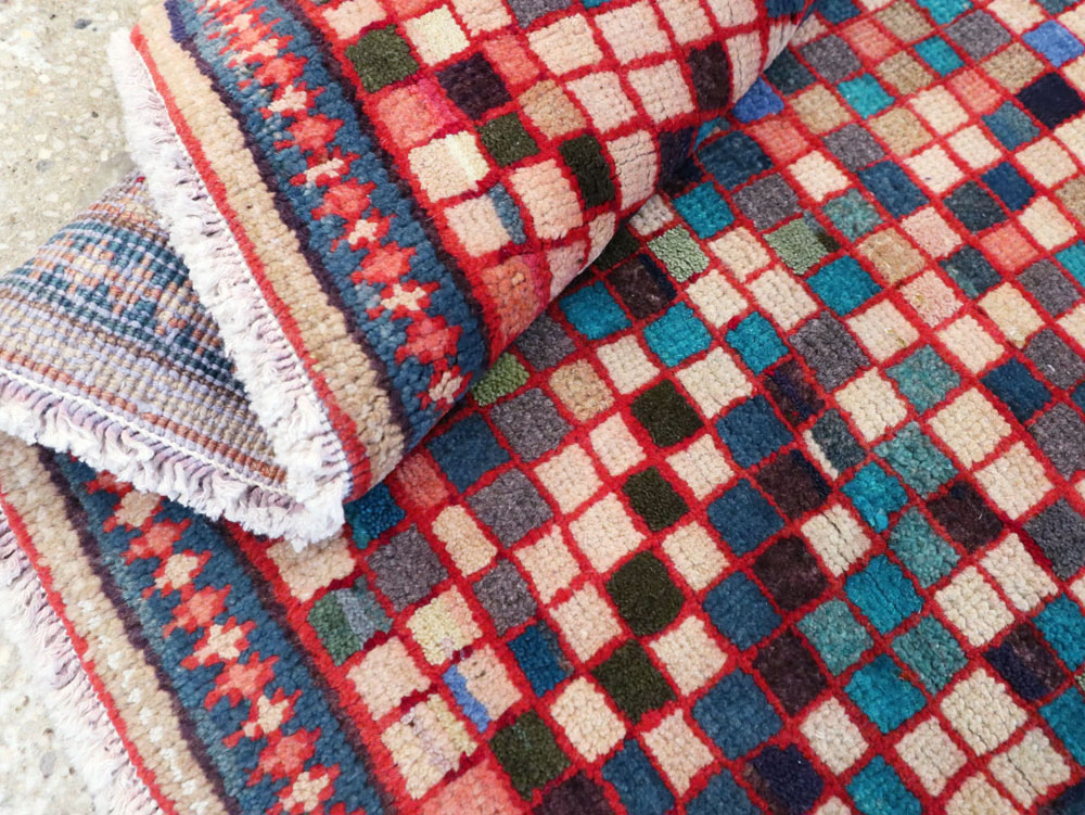 Vintage Persian Mahal Rug, No.26246 - Galerie Shabab