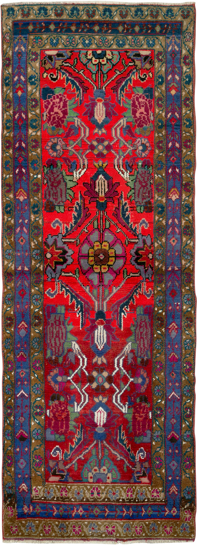Vintage Persian Hamadan Rug, No.26249 - Galerie Shabab