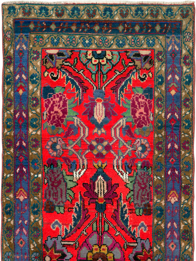 Vintage Persian Hamadan Rug, No.26249 - Galerie Shabab