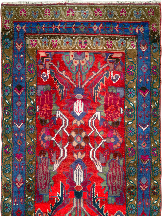 Vintage Persian Hamadan Rug, No.26249 - Galerie Shabab