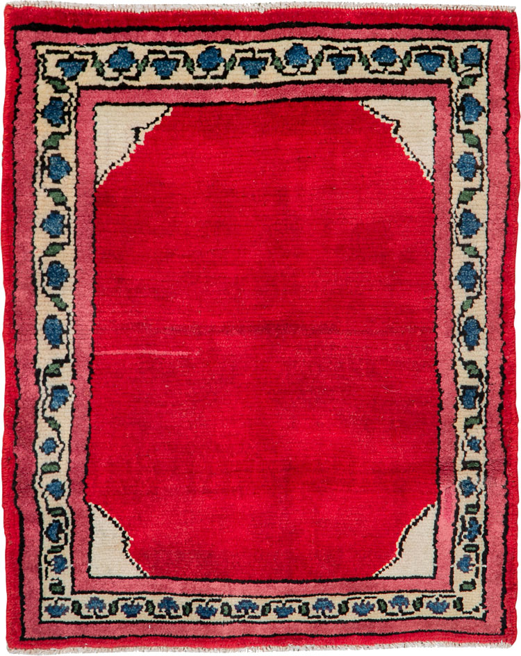 Vintage Persian Mahal Rug, No.26250 - Galerie Shabab