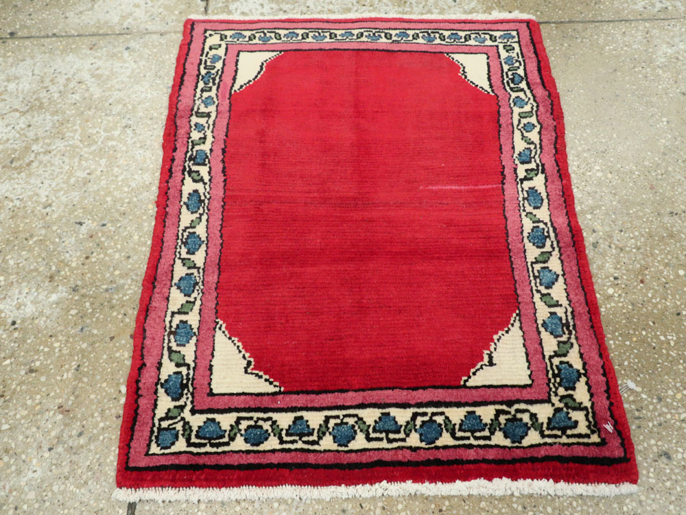 Vintage Persian Mahal Rug, No.26250 - Galerie Shabab