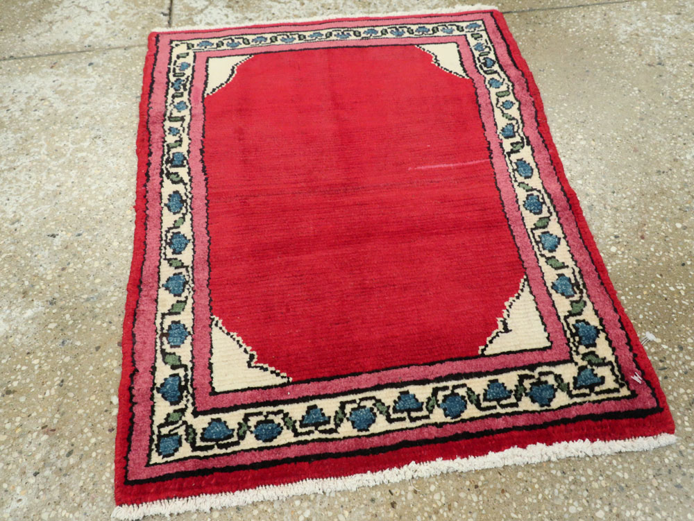 Vintage Persian Mahal Rug, No.26250 - Galerie Shabab