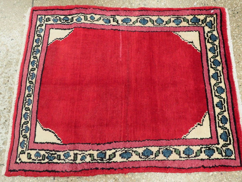 Vintage Persian Mahal Rug, No.26250 - Galerie Shabab