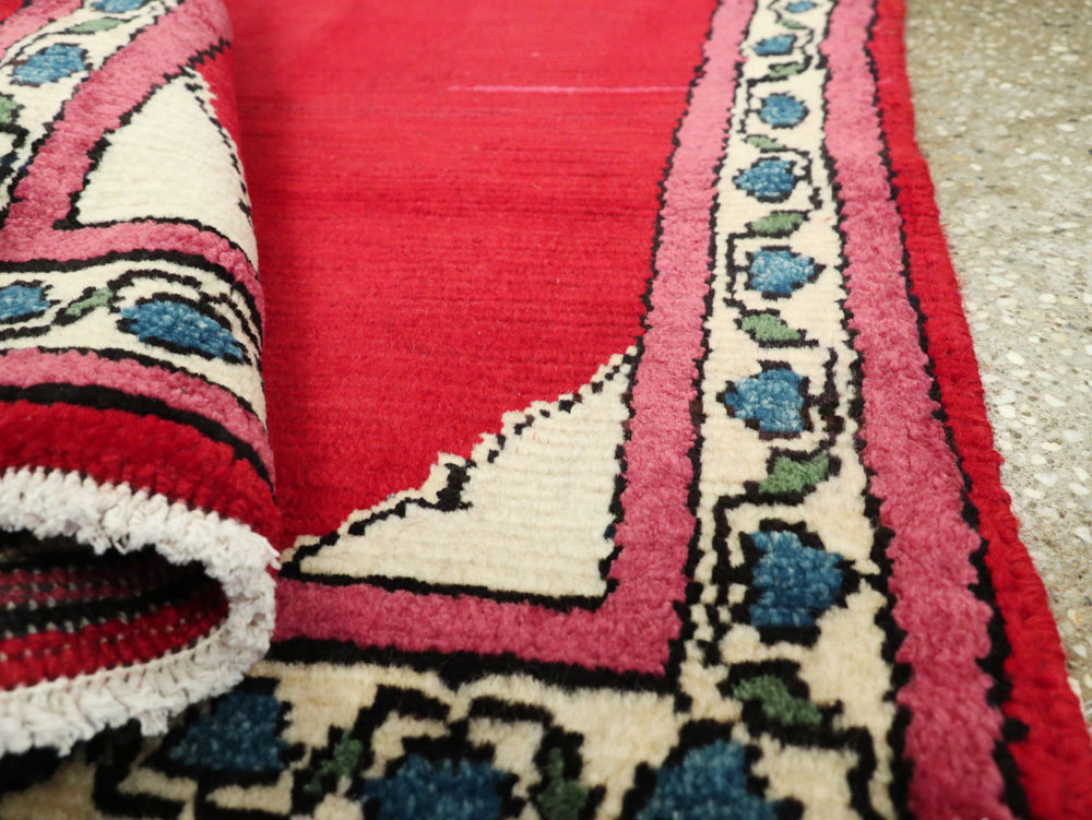 Vintage Persian Mahal Rug, No.26250 - Galerie Shabab