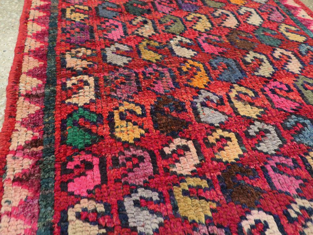 Vintage Persian Mahal Runner, No.26251 - Galerie Shabab