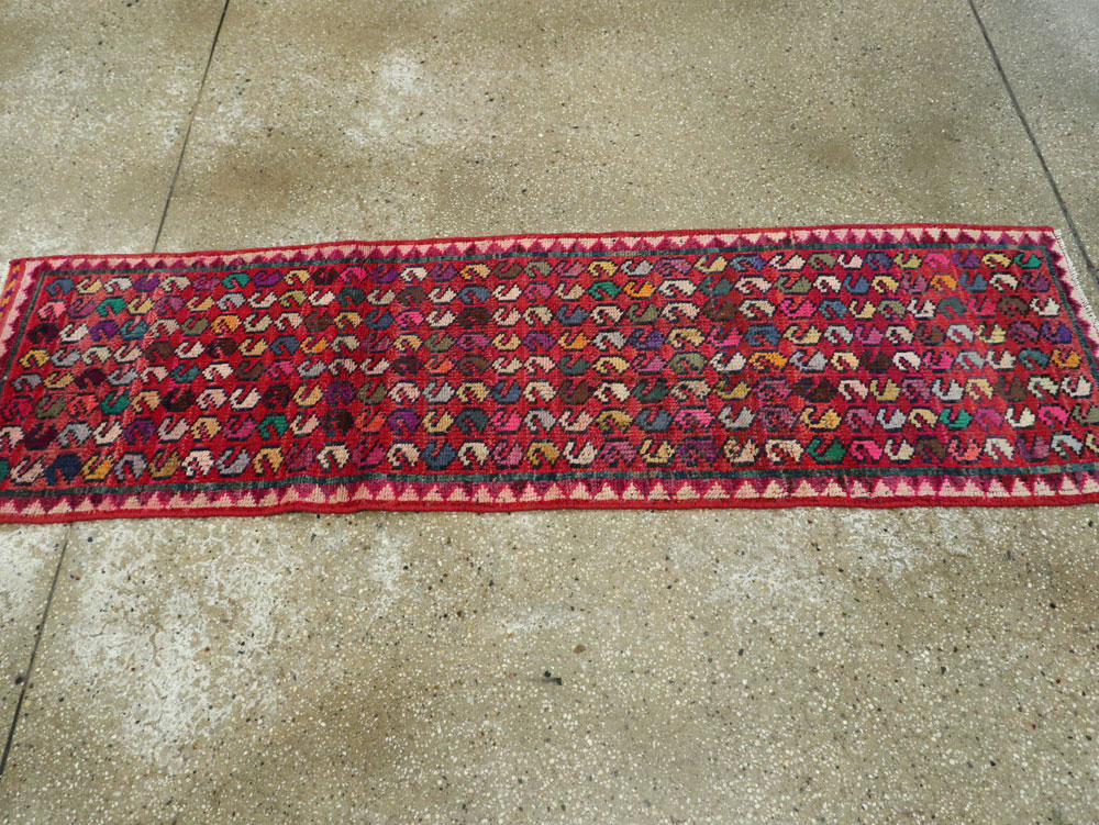 Vintage Persian Mahal Runner, No.26251 - Galerie Shabab