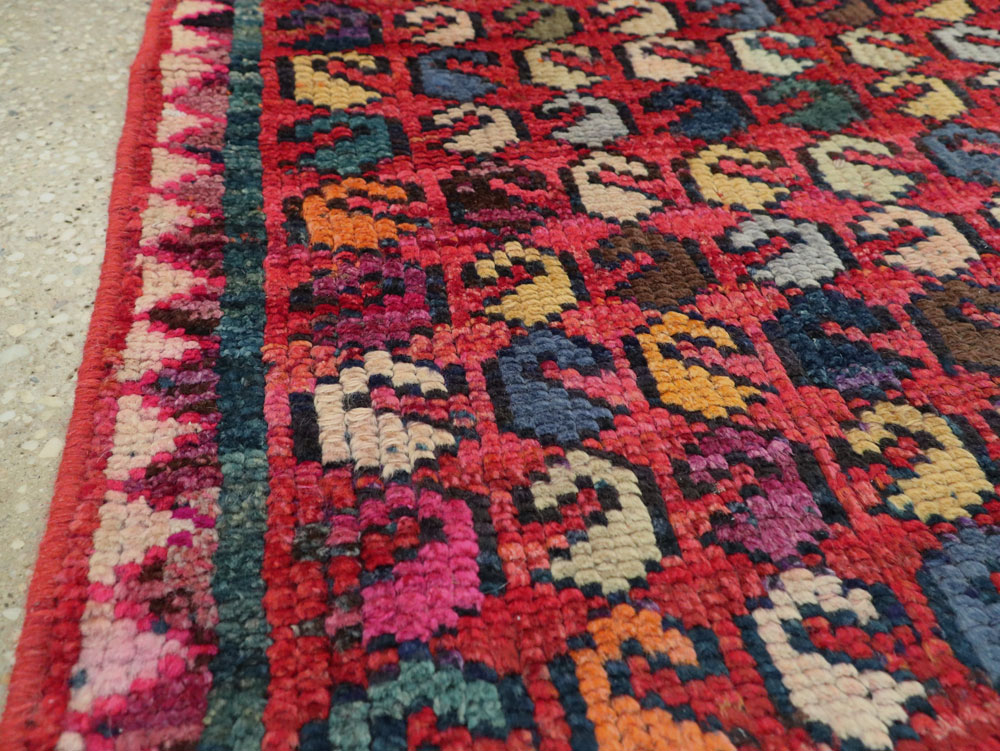 Vintage Persian Mahal Runner, No.26252 - Galerie Shabab