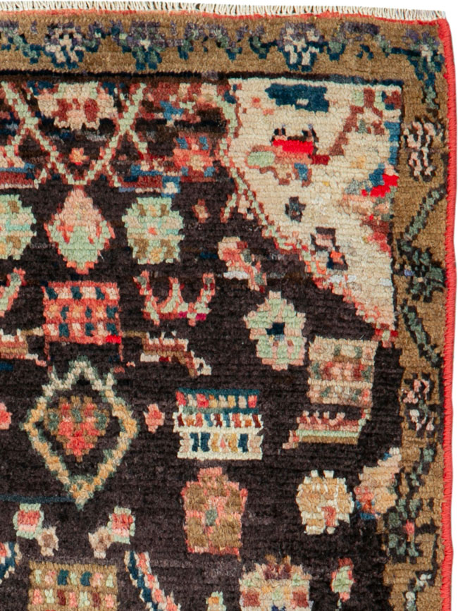Vintage Persian Hamadan Rug, No.26253 - Galerie Shabab