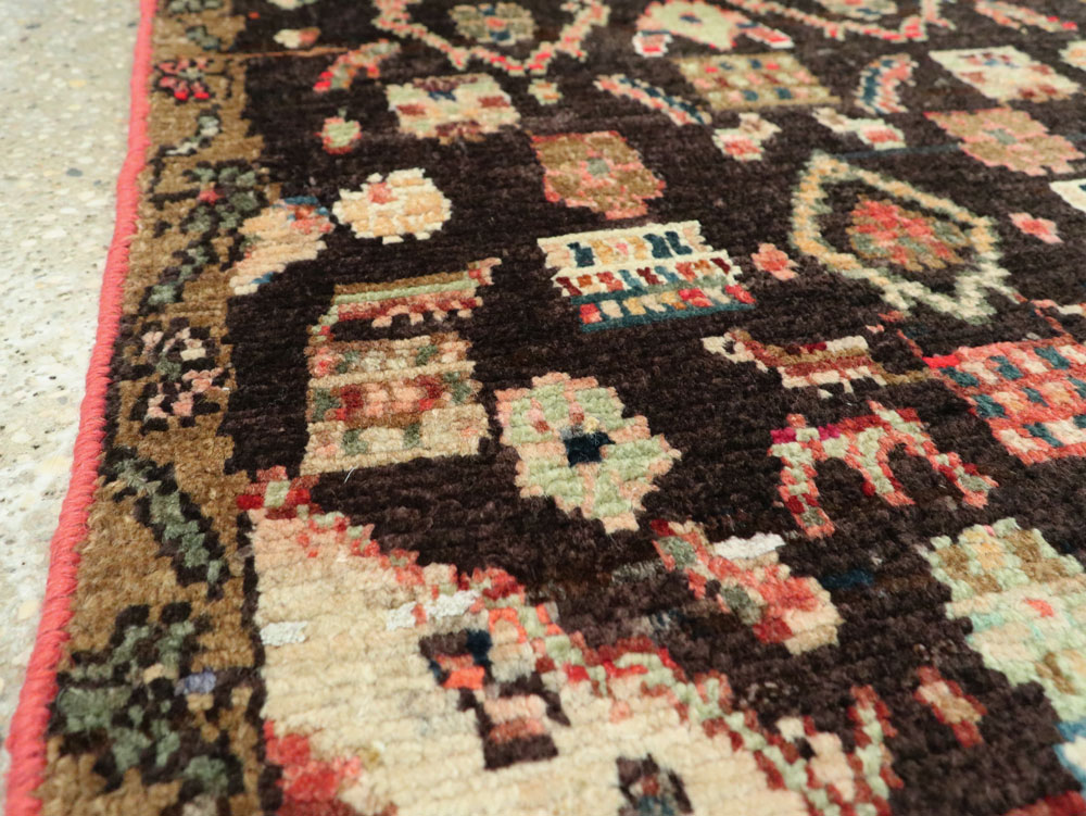 Vintage Persian Hamadan Rug, No.26253 - Galerie Shabab
