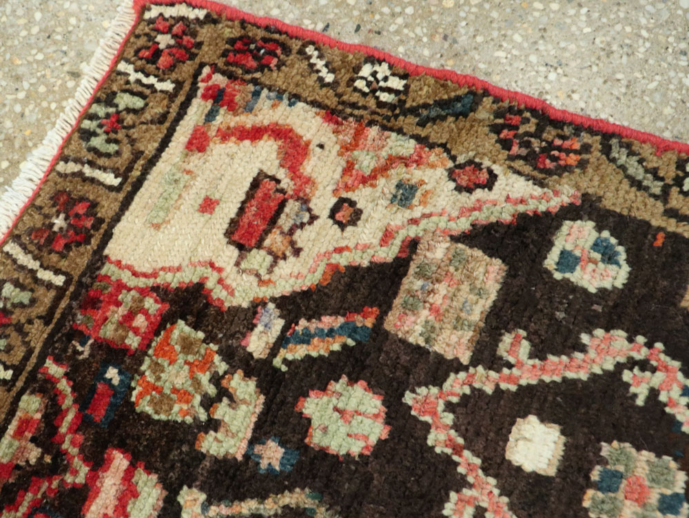 Vintage Persian Hamadan Rug, No.26253 - Galerie Shabab
