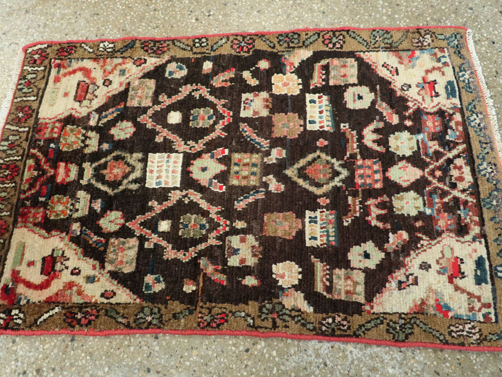 Vintage Persian Hamadan Rug, No.26253 - Galerie Shabab