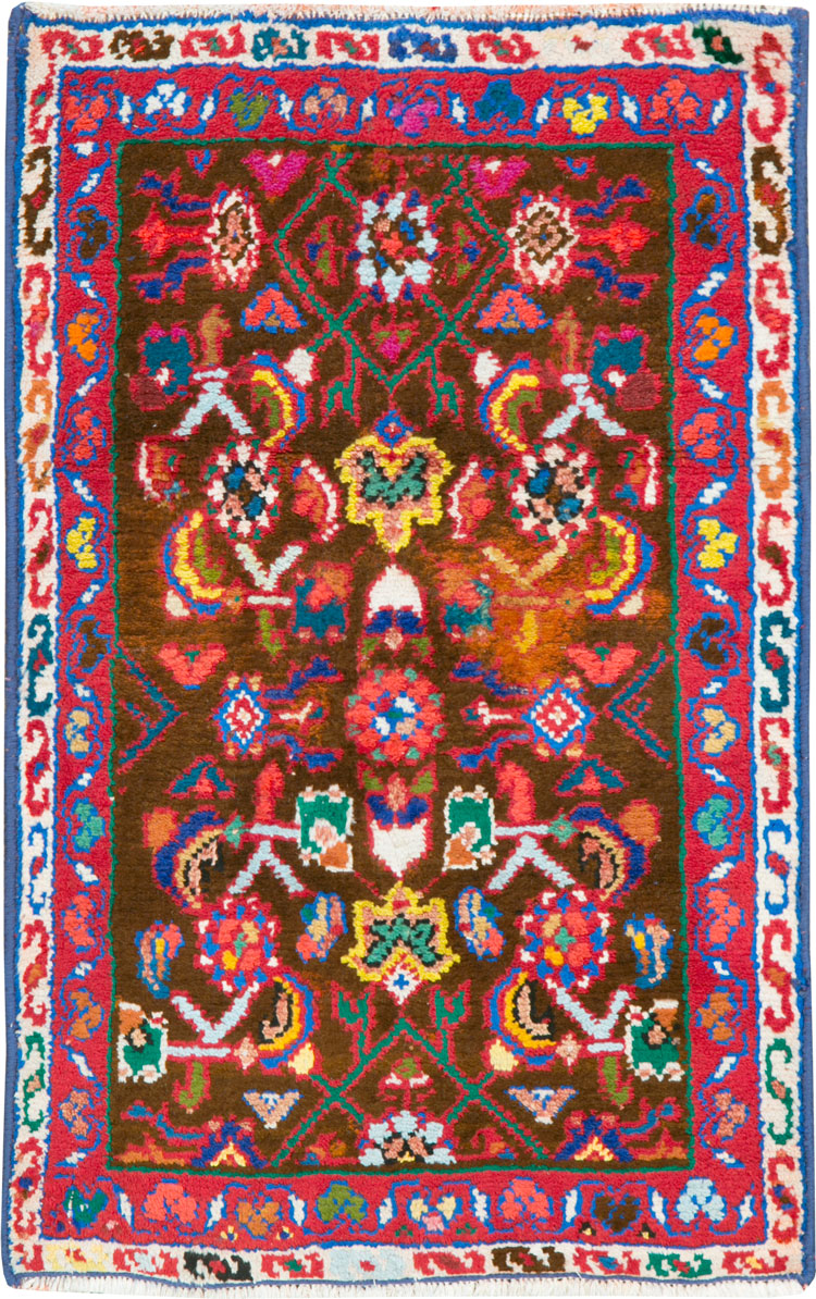 Vintage Persian Hamadan Rug, No.26254 - Galerie Shabab