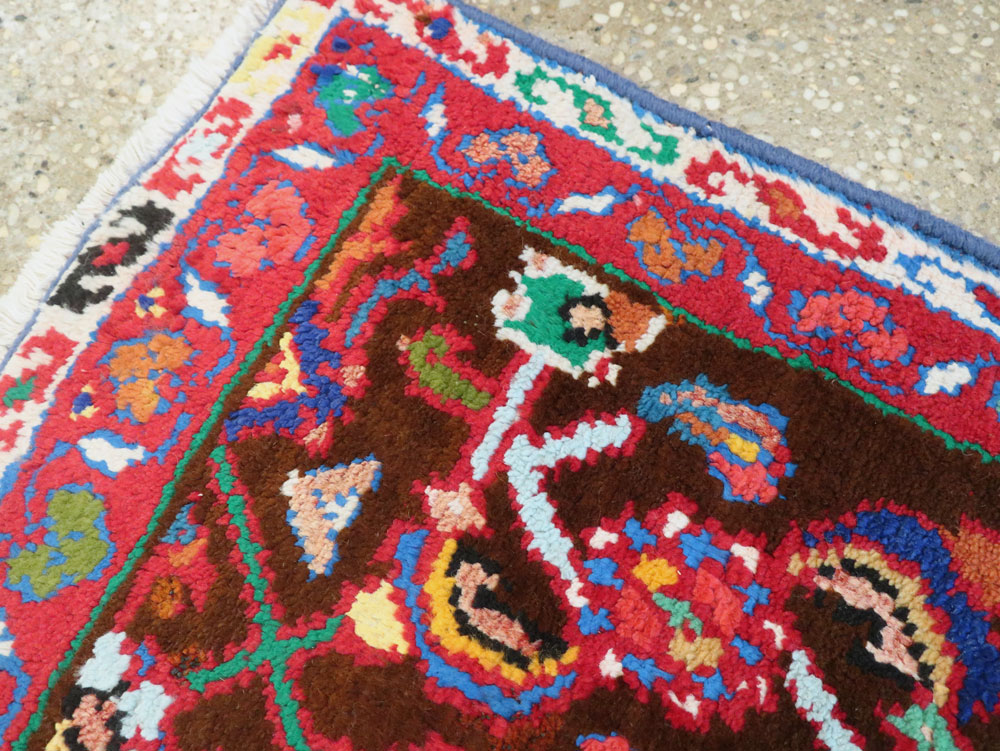 Vintage Persian Hamadan Rug, No.26254 - Galerie Shabab