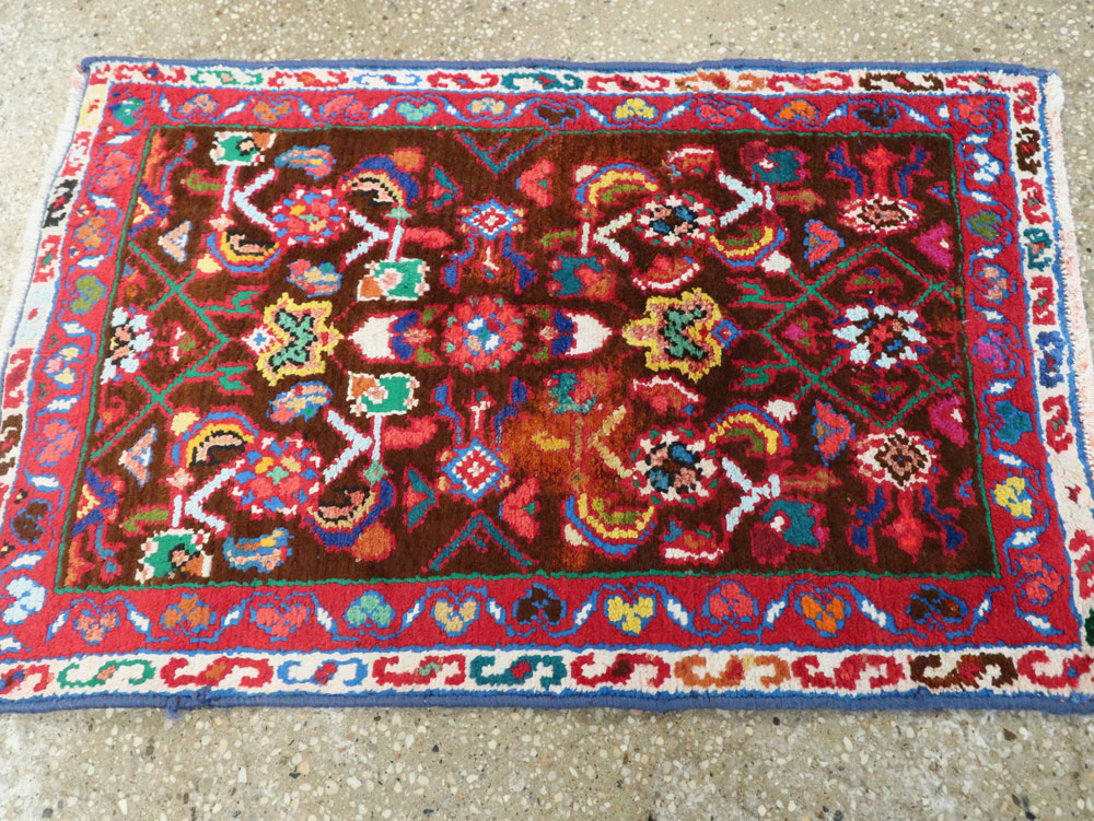 Vintage Persian Hamadan Rug, No.26254 - Galerie Shabab