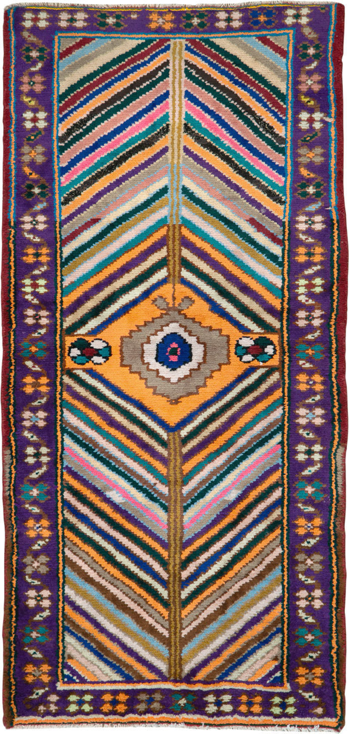 Vintage Persian Hamadan Rug, No.26255 - Galerie Shabab