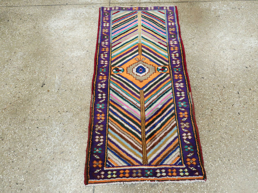 Vintage Persian Hamadan Rug, No.26255 - Galerie Shabab
