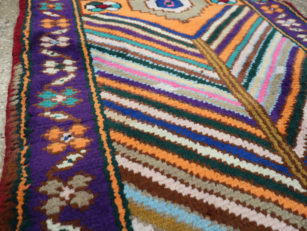 Vintage Persian Hamadan Rug, No.26255 - Galerie Shabab