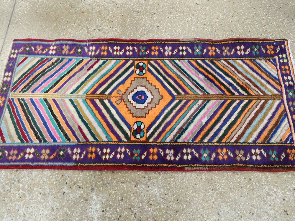 Vintage Persian Hamadan Rug, No.26255 - Galerie Shabab