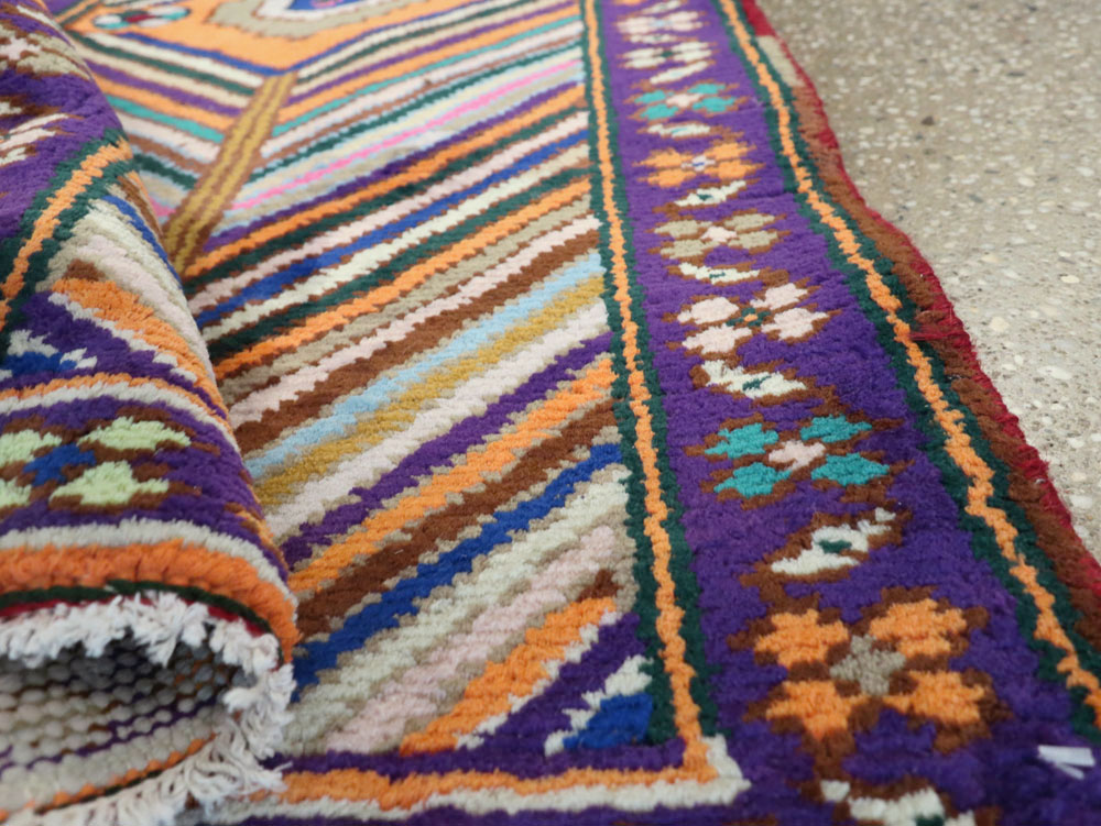 Vintage Persian Hamadan Rug, No.26255 - Galerie Shabab