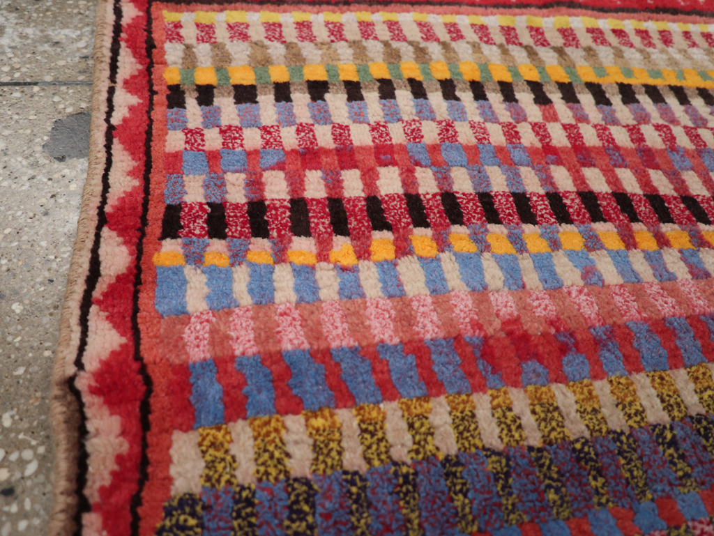 Vintage Persian Mahal Rug, No.26256 - Galerie Shabab