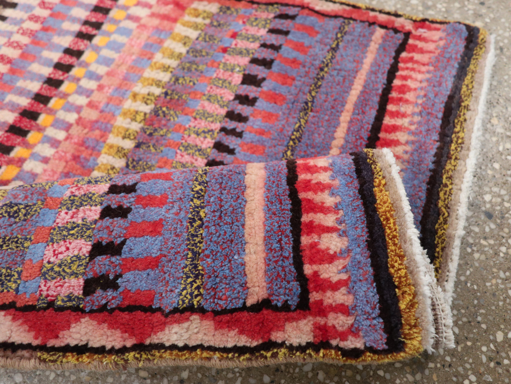 Vintage Persian Mahal Rug, No.26256 - Galerie Shabab
