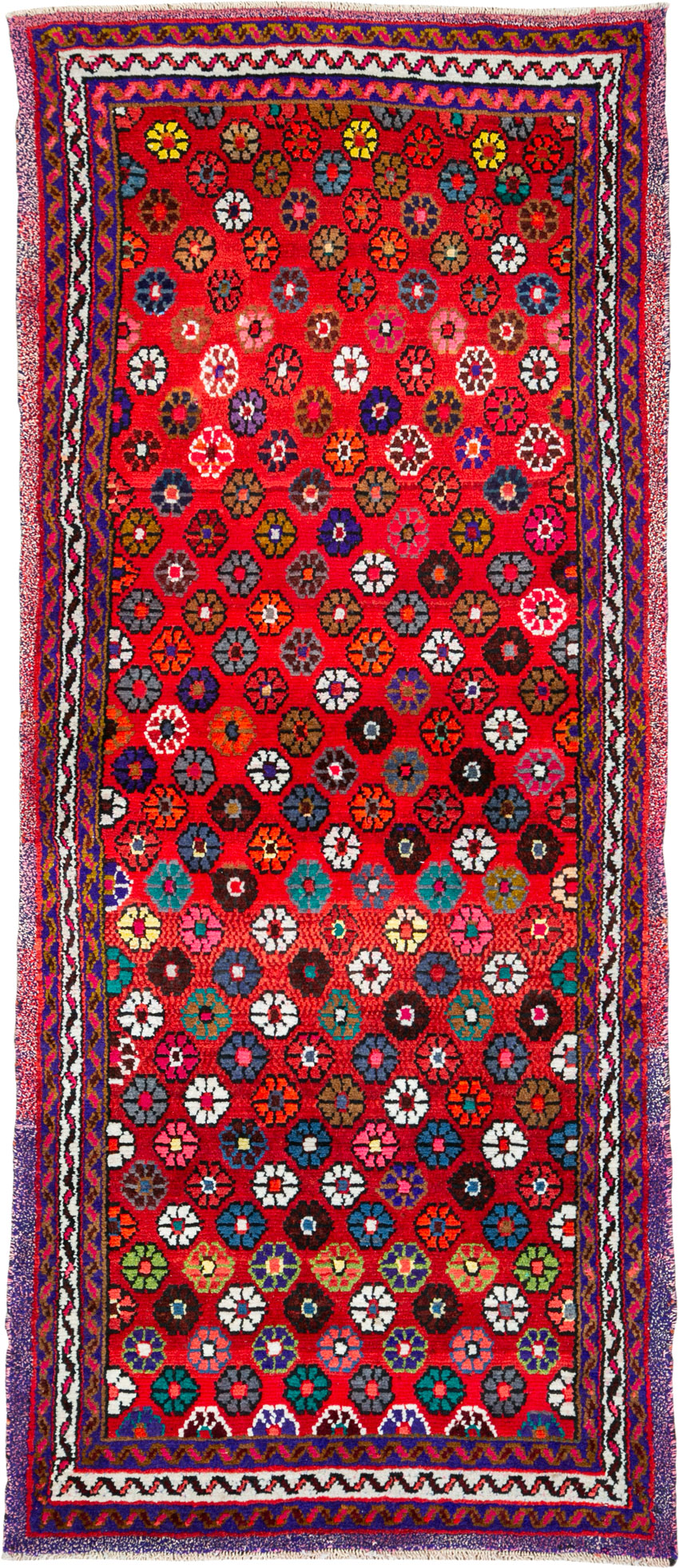 Vintage Persian Hamadan Rug, No.26257 - Galerie Shabab
