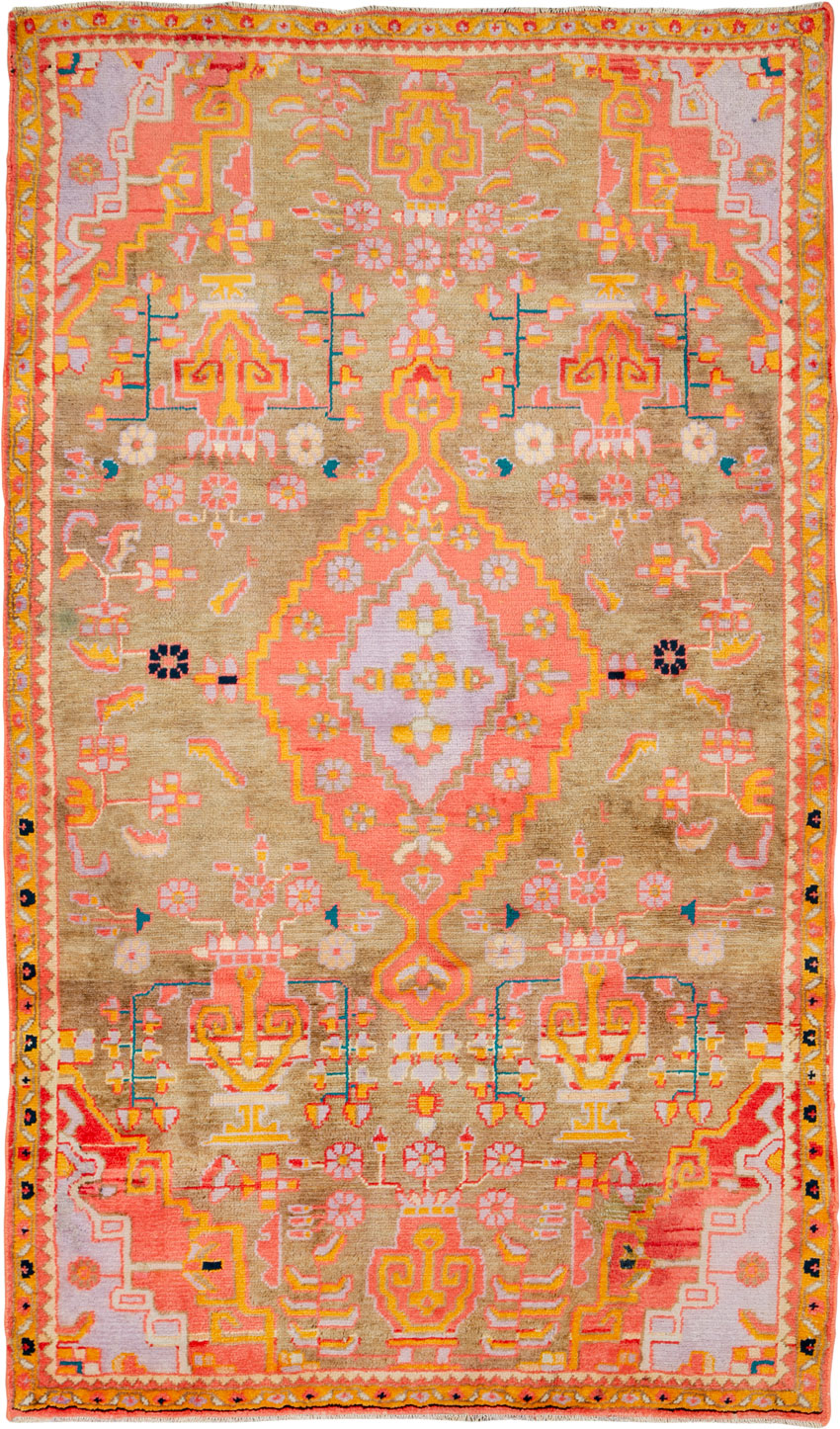 Vintage Persian Mahal Rug, No.26258 - Galerie Shabab