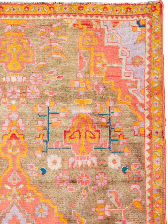 Vintage Persian Mahal Rug, No.26258 - Galerie Shabab