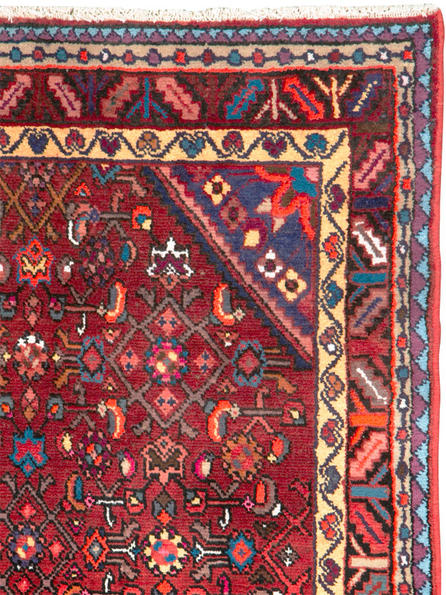 Vintage Persian Hamadan Rug, No.26259 - Galerie Shabab
