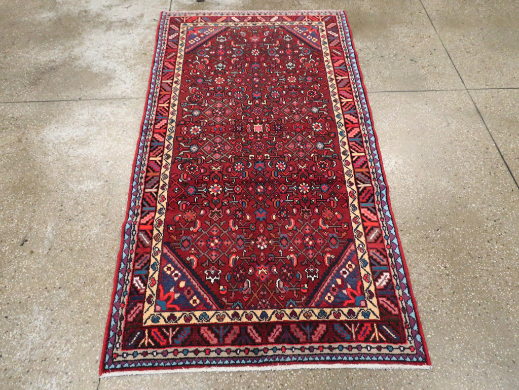 Vintage Persian Hamadan Rug, No.26259 - Galerie Shabab