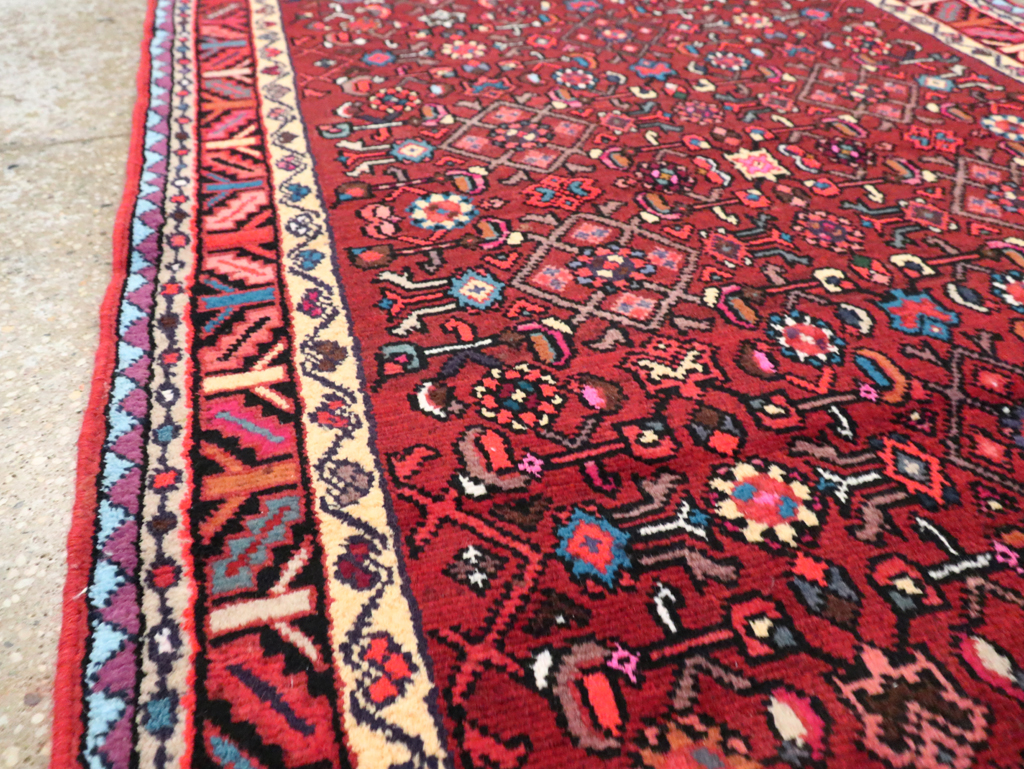 Vintage Persian Hamadan Rug, No.26259 - Galerie Shabab