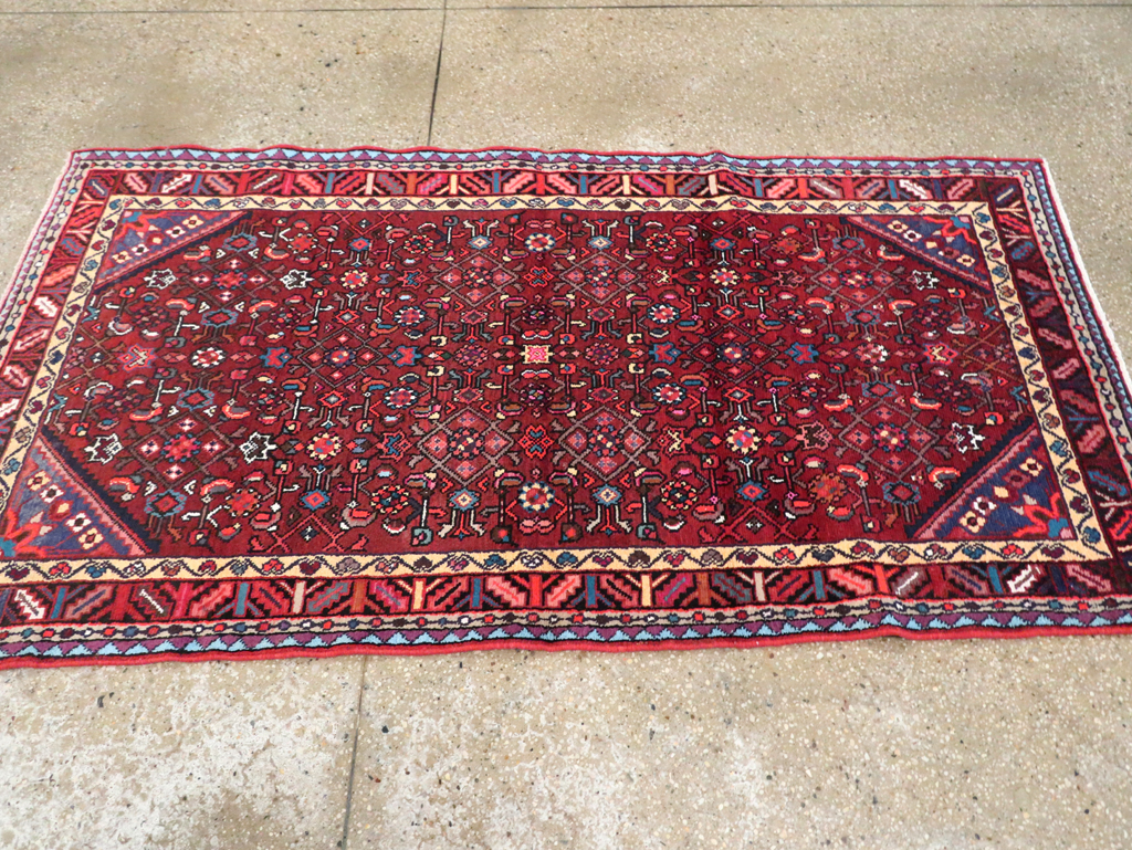 Vintage Persian Hamadan Rug, No.26259 - Galerie Shabab