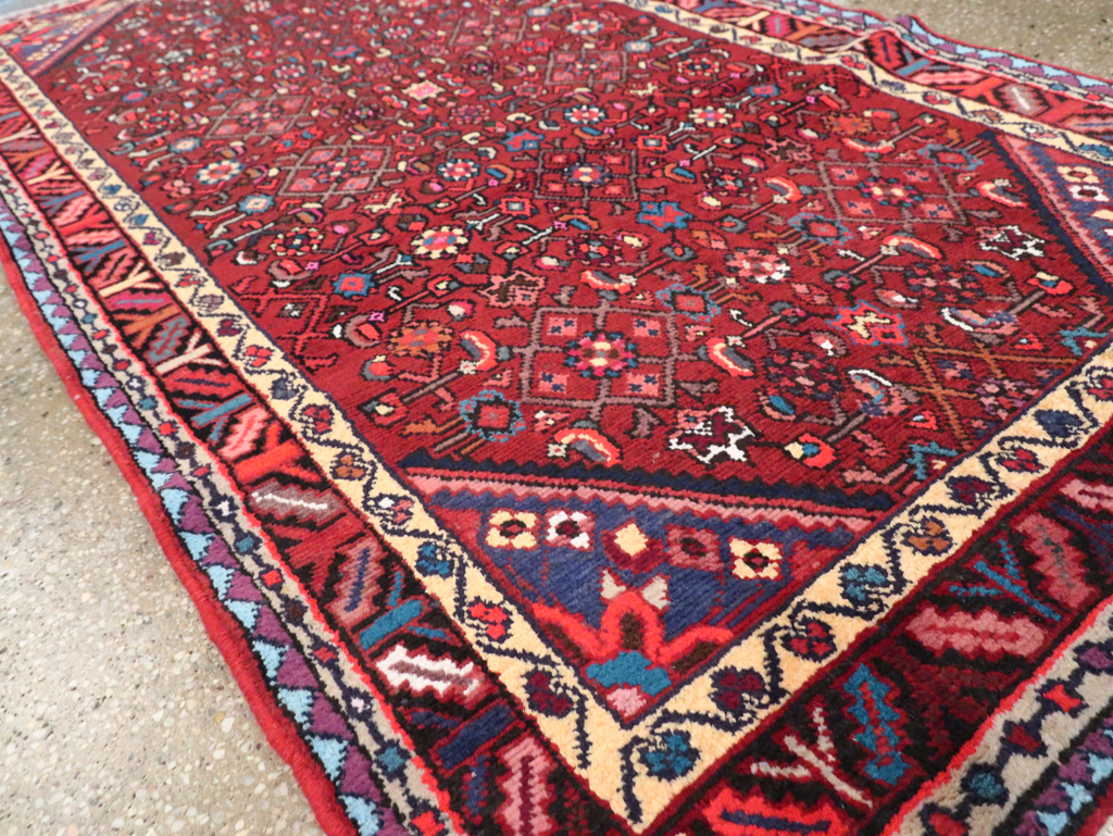 Vintage Persian Hamadan Rug, No.26259 - Galerie Shabab