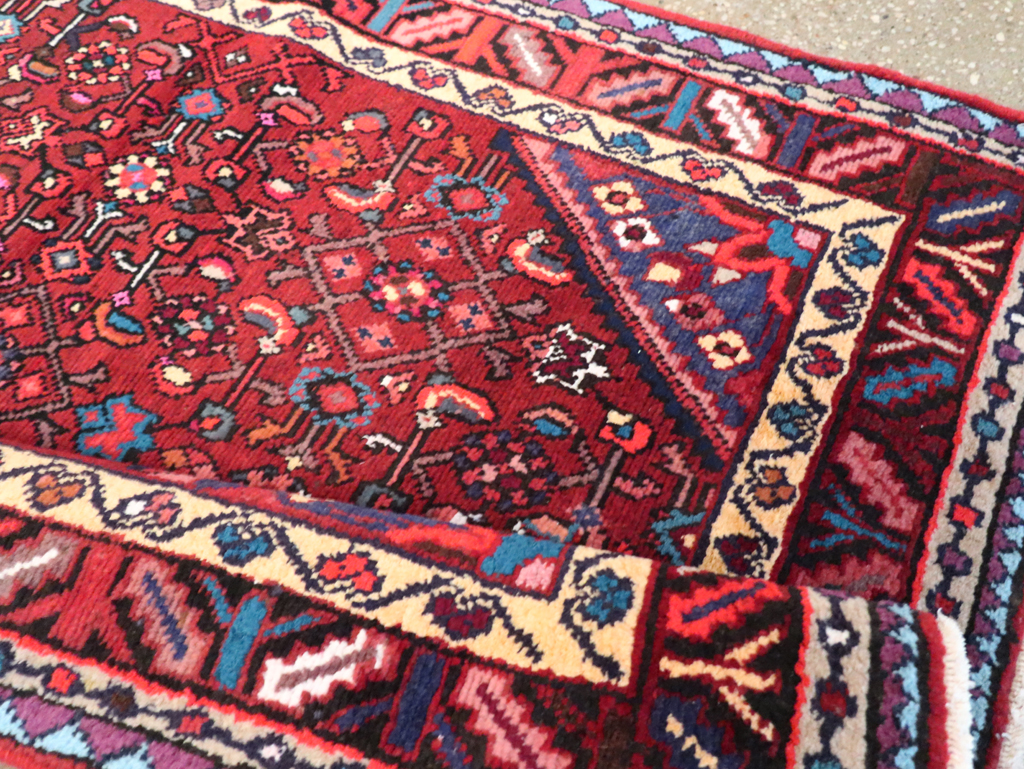 Vintage Persian Hamadan Rug, No.26259 - Galerie Shabab