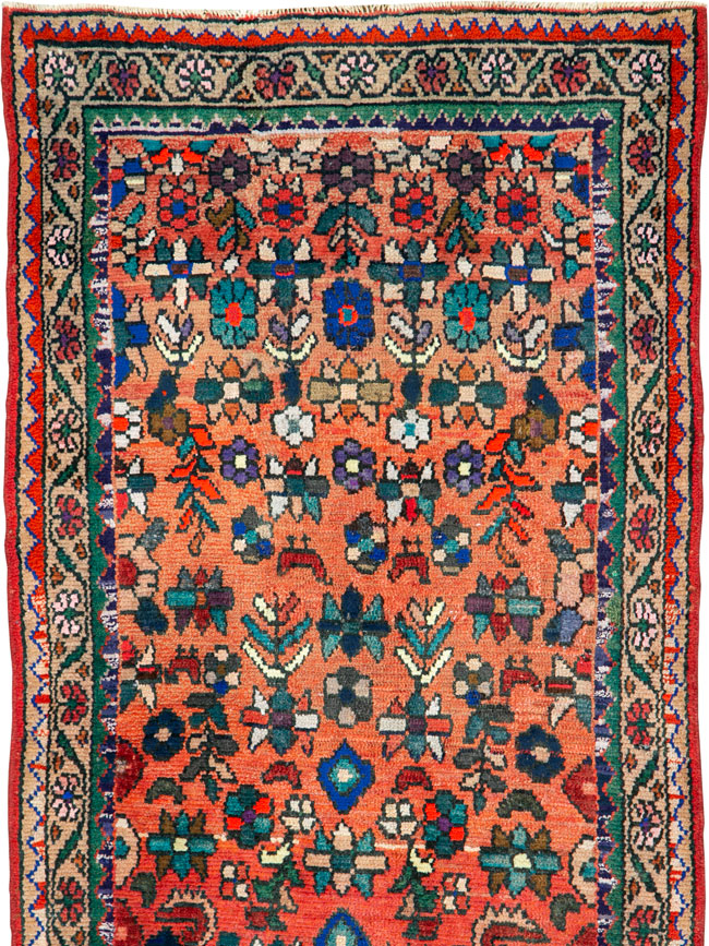 Vintage Persian Hamdan Runner, No.26260 - Galerie Shabab