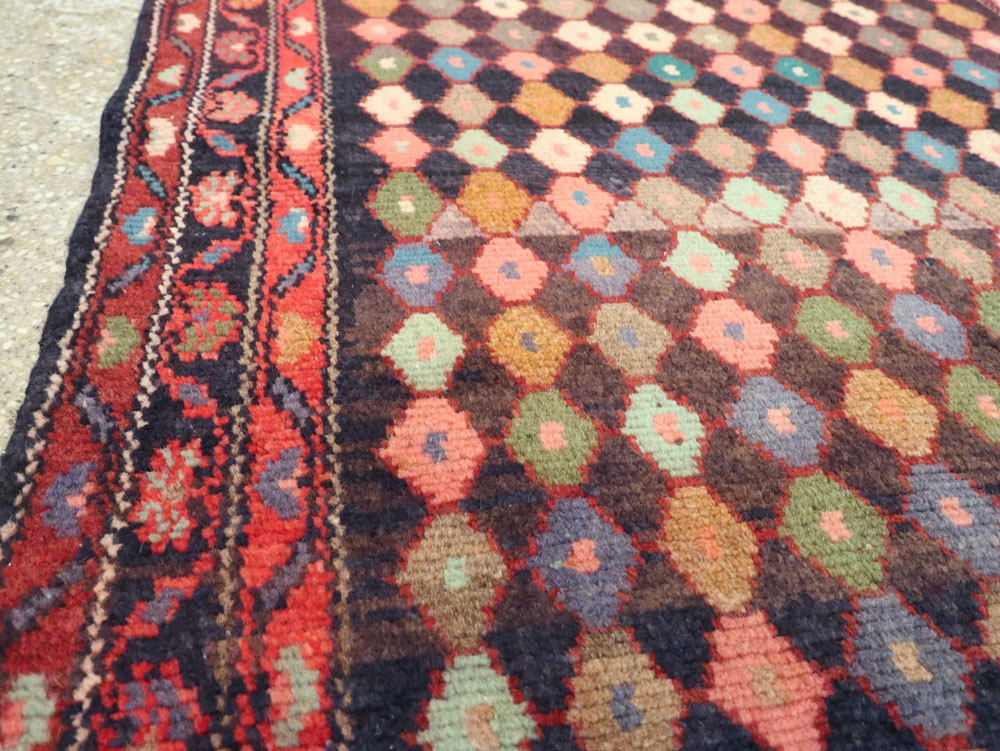 Vintage Persian Hamadan Rug, No.26261 - Galerie Shabab