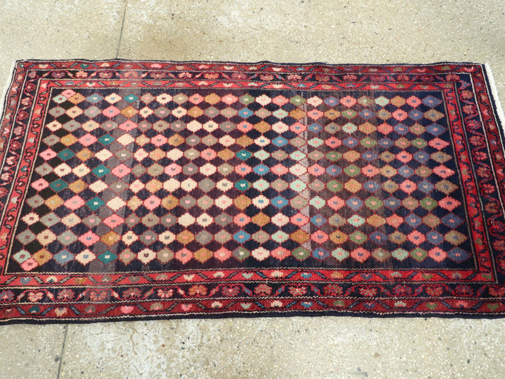 Vintage Persian Hamadan Rug, No.26261 - Galerie Shabab