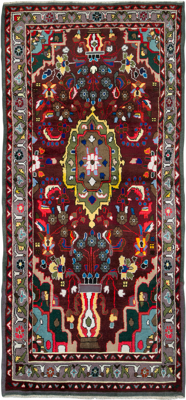 Vintage Persian Hamadan Rug, No.26263 - Galerie Shabab