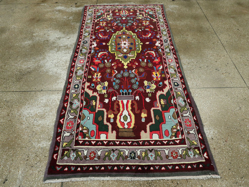 Vintage Persian Hamadan Rug, No.26263 - Galerie Shabab