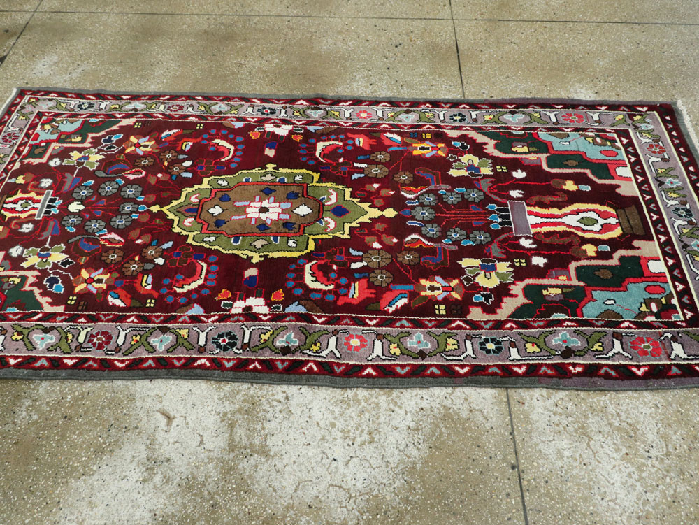 Vintage Persian Hamadan Rug, No.26263 - Galerie Shabab