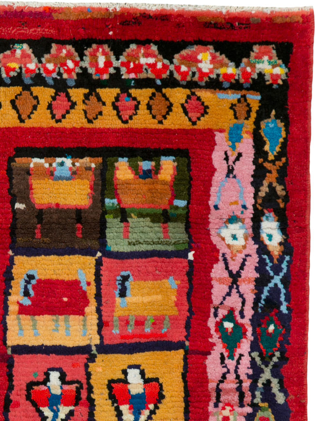Modern Persian Gabbeh Rug, No.26264 - Galerie Shabab
