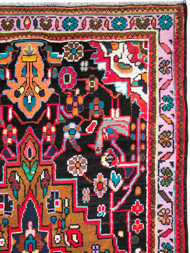 Vintage Persian Hamadan Rug, No.26265 - Galerie Shabab