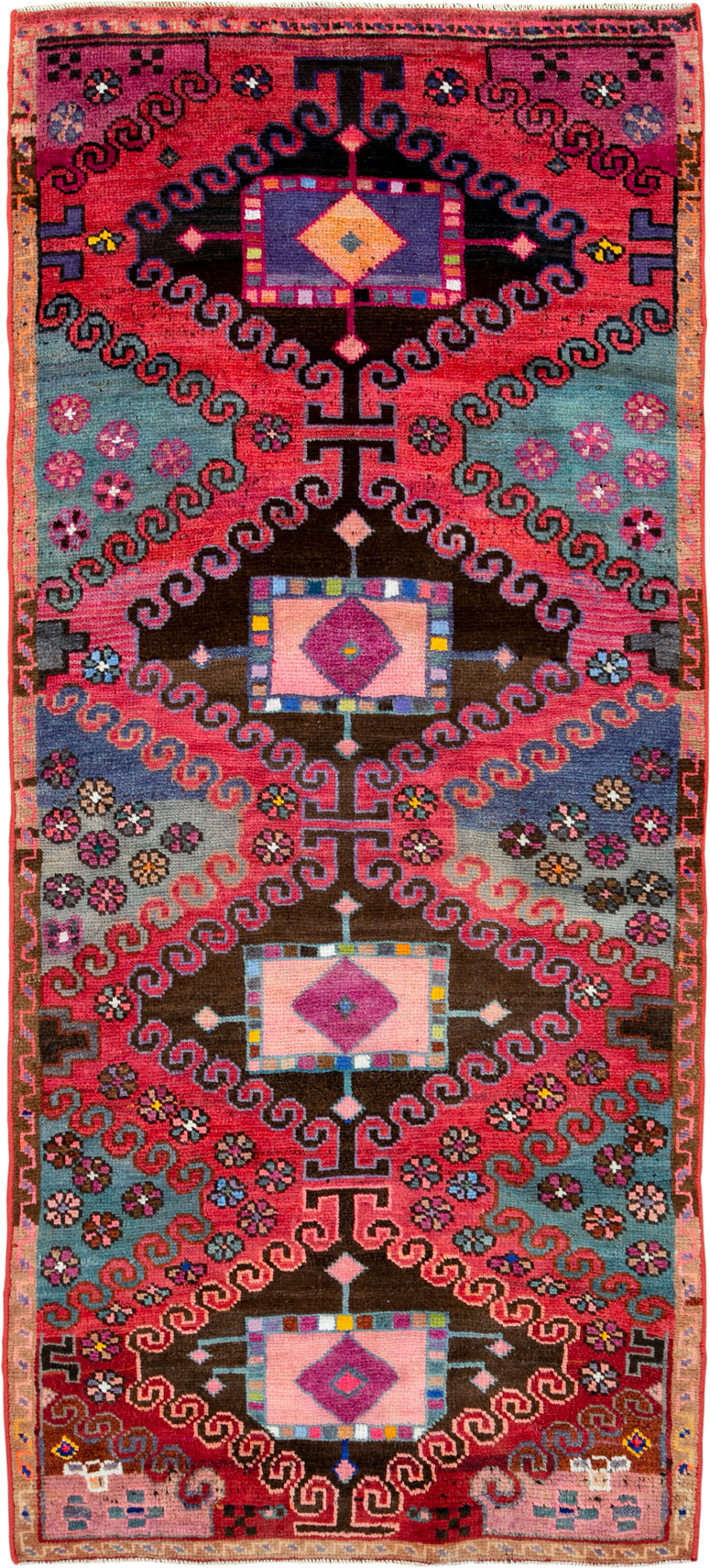 Vintage Persian Kurd Rug, No.26266 - Galerie Shabab