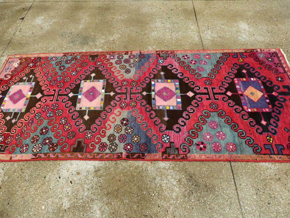 Vintage Persian Kurd Rug, No.26266 - Galerie Shabab