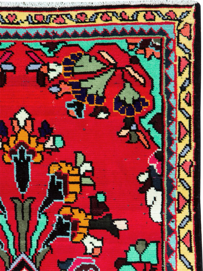 Vintage Persian Hamadan Rug, No.26271 - Galerie Shabab