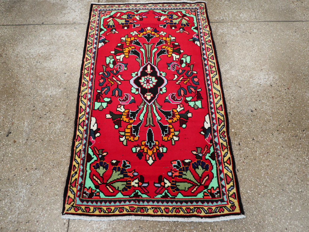 Vintage Persian Hamadan Rug, No.26271 - Galerie Shabab