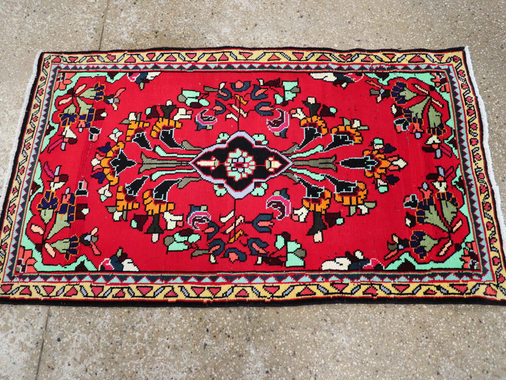Vintage Persian Hamadan Rug, No.26271 - Galerie Shabab