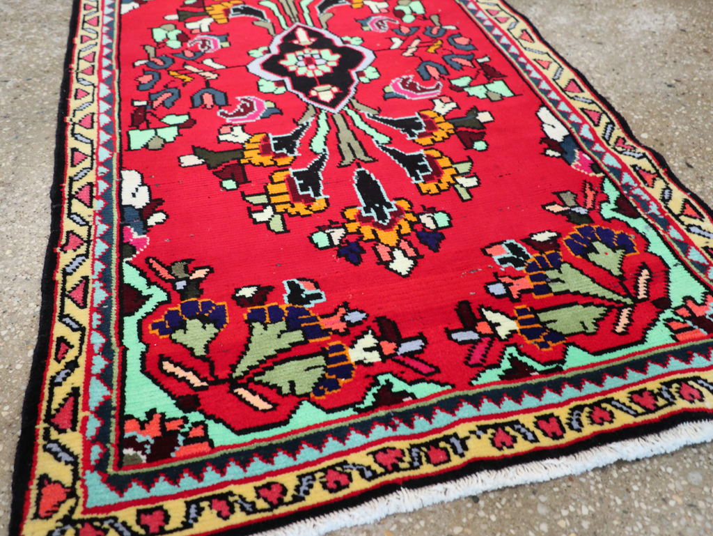 Vintage Persian Hamadan Rug, No.26271 - Galerie Shabab