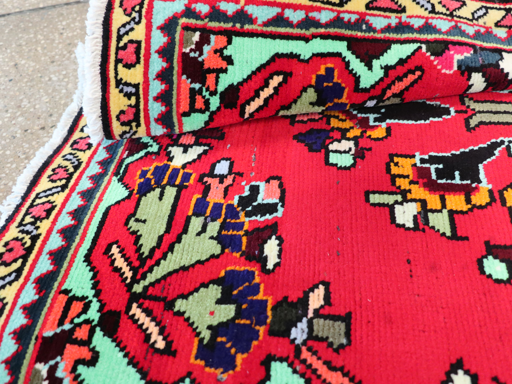 Vintage Persian Hamadan Rug, No.26271 - Galerie Shabab